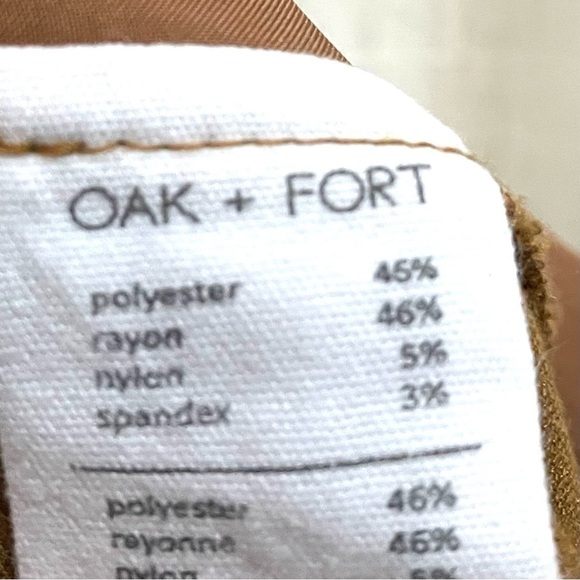 Oak + Fort High Rise Mustard Pants Size 4 - Picture 15 of 15